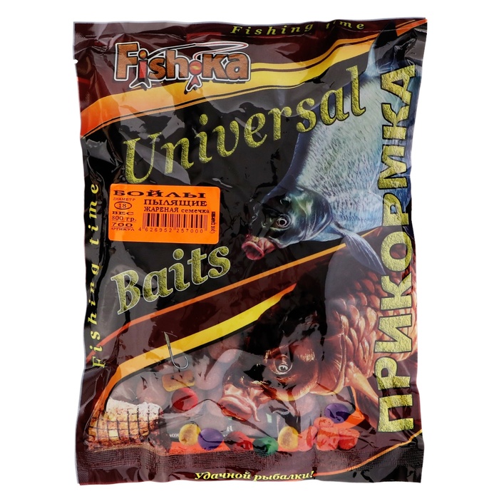 

Бойлы пылящие Fish.ka, жареная семечка 18 мм, 800 г