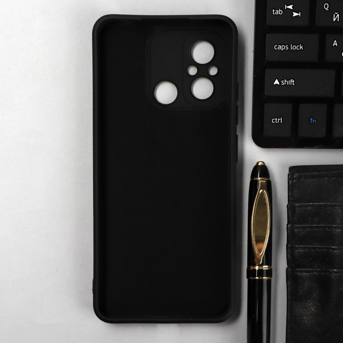 

Чехол iBox Case, для телефона Xiaomi Redmi 12C, силиконовый, защита камеры, черный