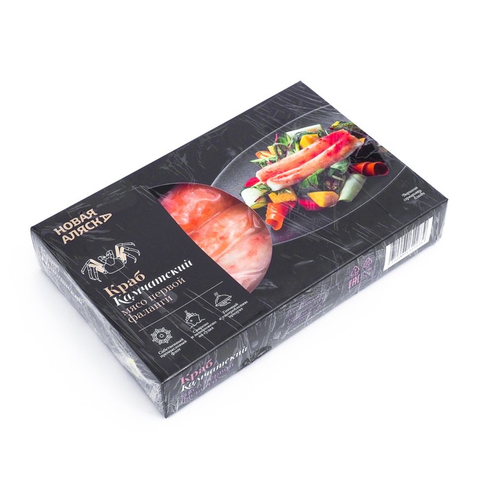 

Краб камчатский в/м Мясо первой фаланги 200г Новая Аляска