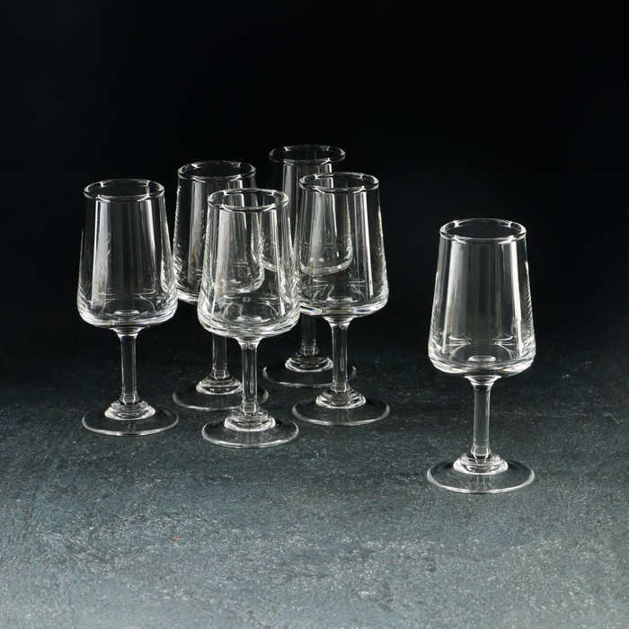 

Набор рюмок Sherry glass set, стеклянный, 50 мл, 6 шт