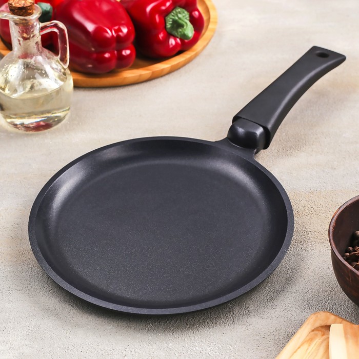 Сковорода блинная 20 см с антипригарным покрытием