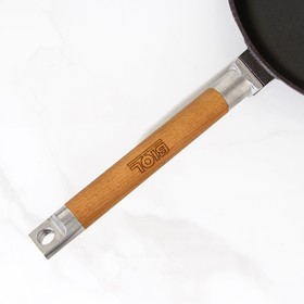 Сковорода чугунная, d=22 см съёмная ручка от Сима-ленд