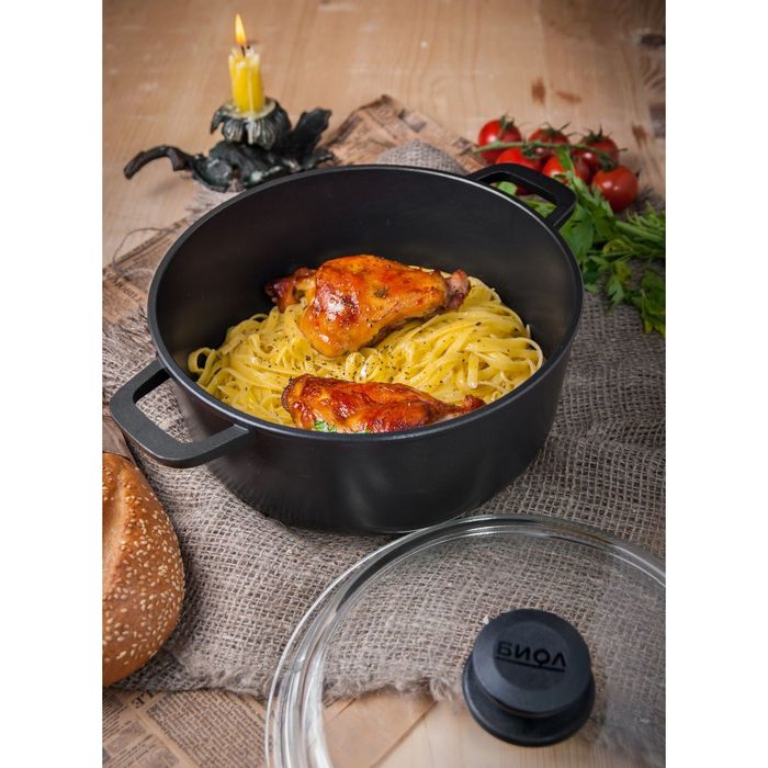 Кастрюля 3 л Simax, 22х15,1 см, стеклянная крышка