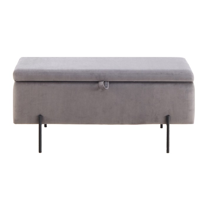 

Банкетка с хранением Merana 460, ткань Ultra GREY