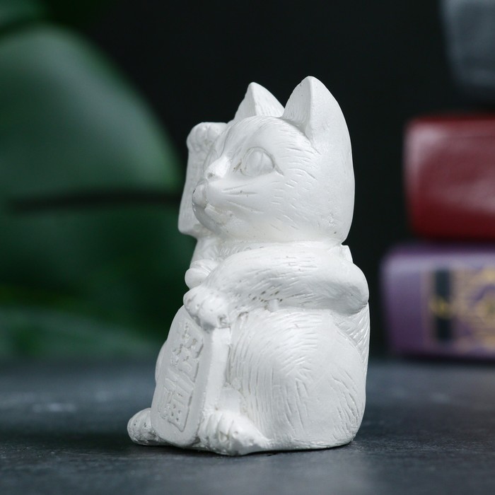 

Фигура "Котик денежный" перламутр, 7,5х4х4см