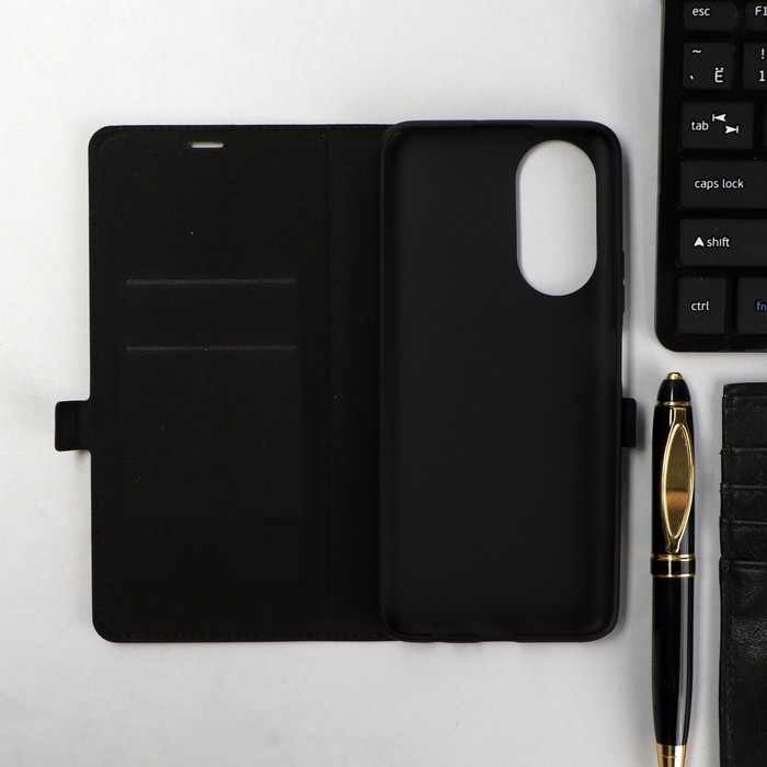 

Чехол-книжка Krutoff Eco Book, для смартфона Honor X7, синий