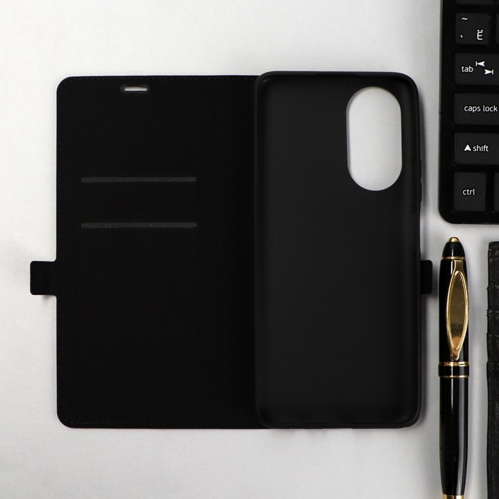 

Чехол-книжка Krutoff Eco Book, для смартфона Honor X7, черный