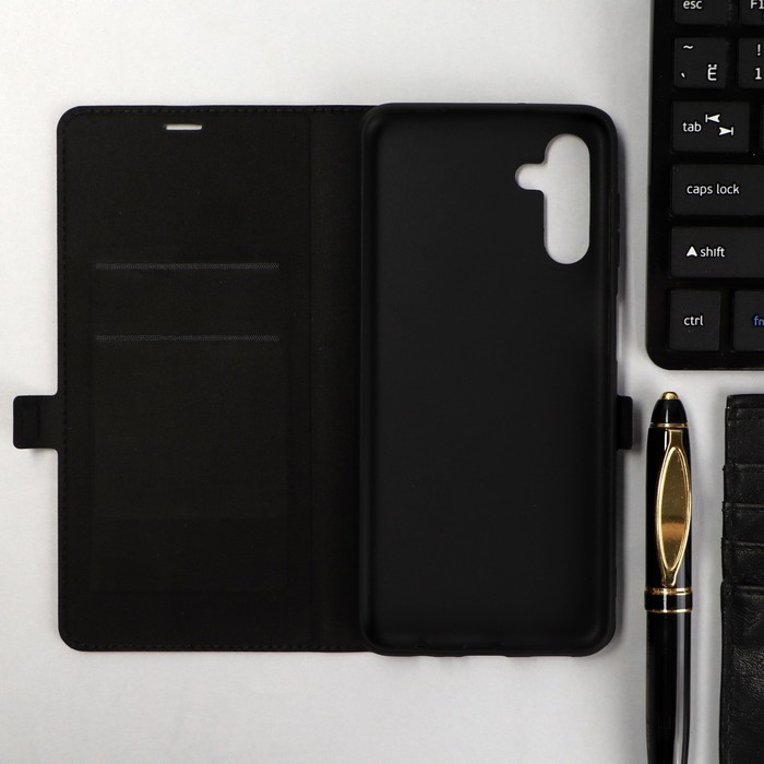 

Чехол-книжка Krutoff Eco Book, для смартфона Samsung Galaxy A04s (A047), синий