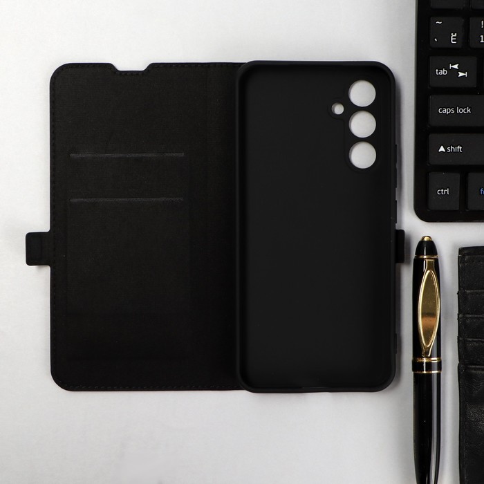 

Чехол-книжка Krutoff Eco Book, для смартфона Samsung Galaxy A54 5G (A546), черный