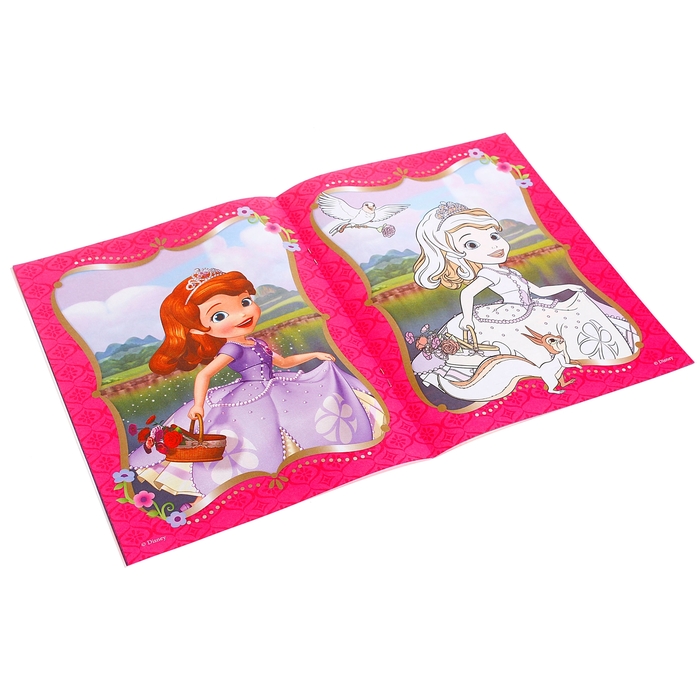 Наклейки и раскраски «София Прекрасная»