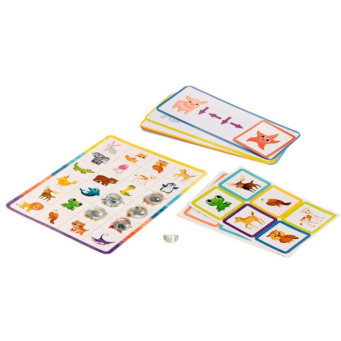 

Развивающий набор «Ходы и направления. По следам животных», в пакете