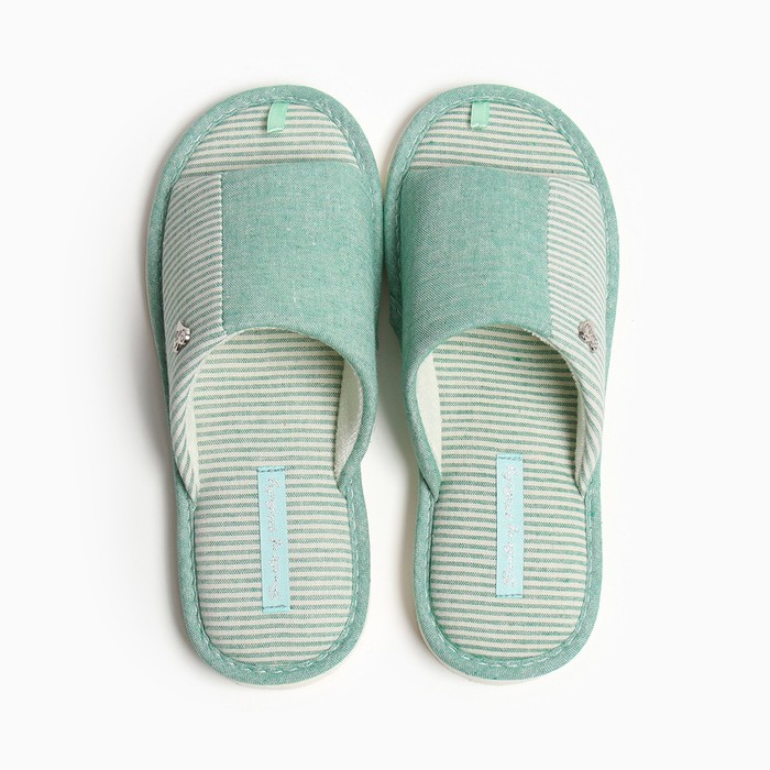 фото Тапочки женские открытые, размер 36/37 smile of milady