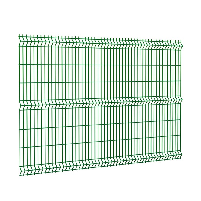 

Панельное ограждение, 1,73 × 2,5 м, ячейка 50 × 260 мм, d = 3 мм, зелёное