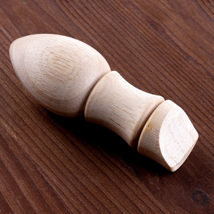 Музыкальная игрушка свисток «Деревянный свисток» 10,5 × 3,8 × 3,8 см цена и фото