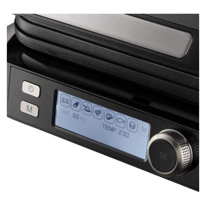 

Гриль электрический REDMOND SteakMaster RGM-G850P, 2000 Вт, 24х31 см