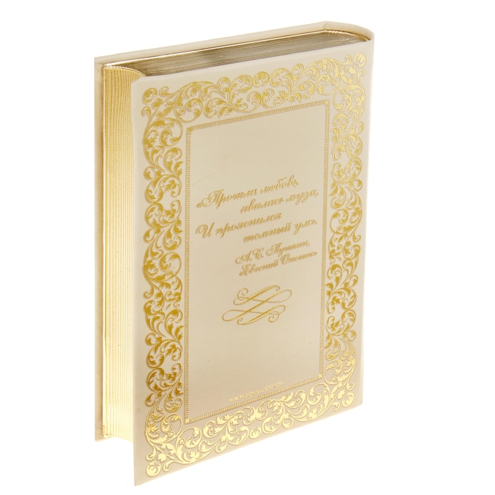 Шкатулка-книга "Евгений Онегин"