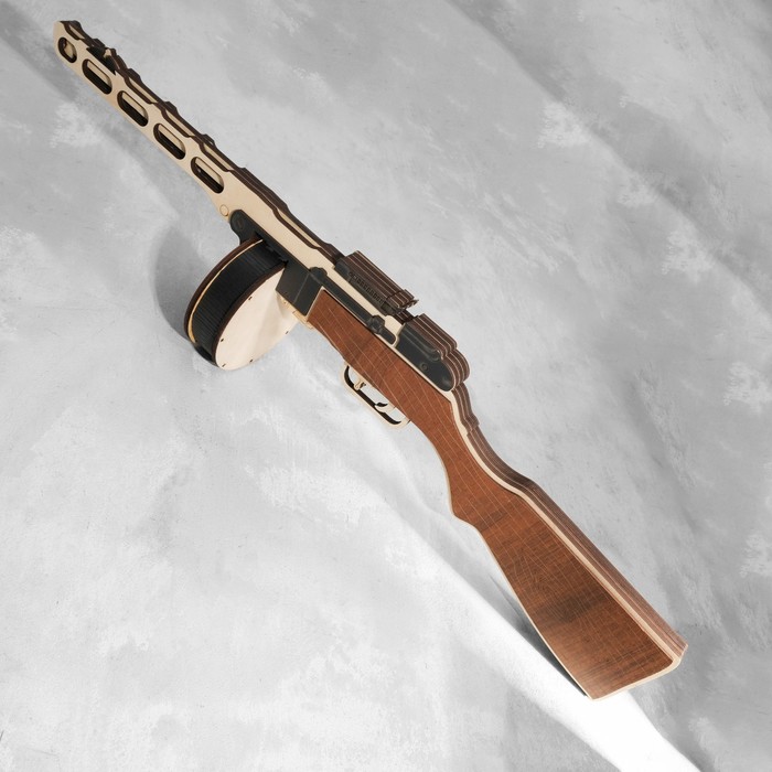 Сувенир деревянный Пистолет-пулемет Шпагина ППШ-41