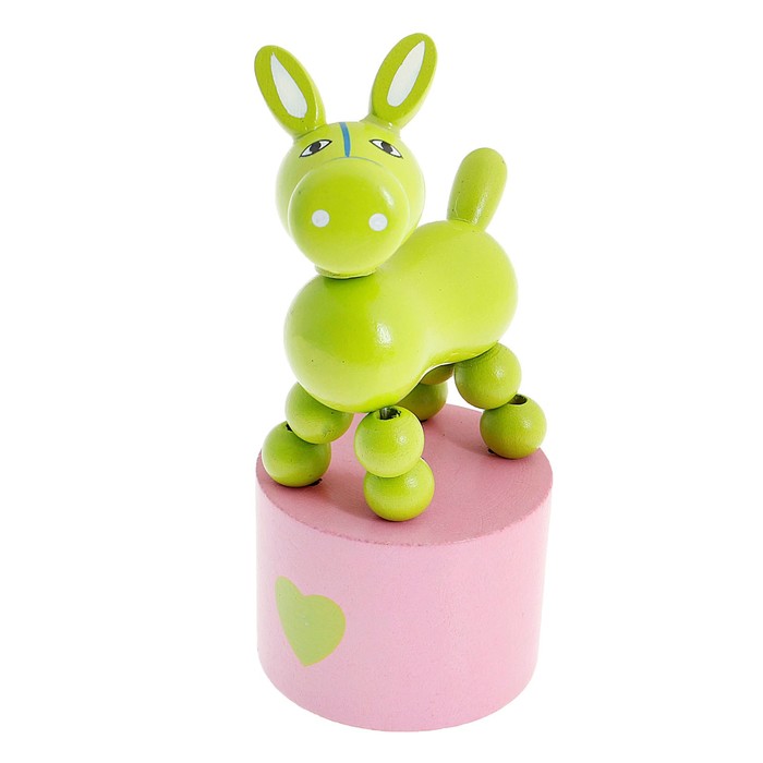 Дергунчик - марионетка с пищалкой "Лошадка"