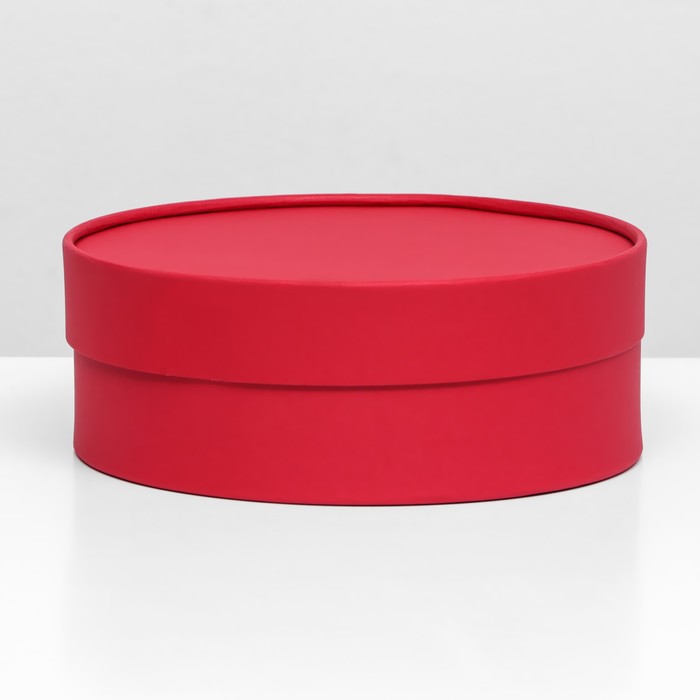 Подарочная коробка «Рубин», красная, завальцованная, без окна, 20,5 х 7 см подарочная коробка красная 23х16х10 см