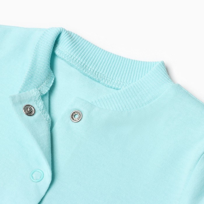 

Комбинезон для девочки, цвет голубой, рост 80 см