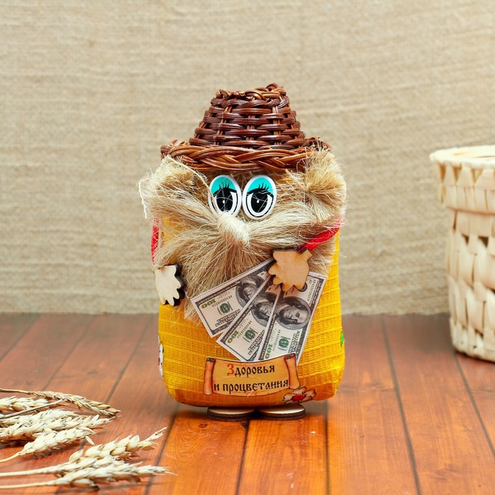 Оберег «Везунчик Федя», 15 см, микс