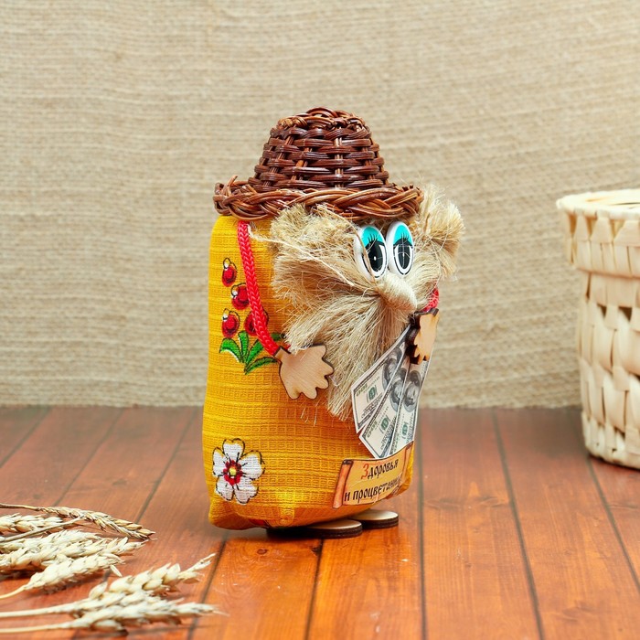 Оберег «Везунчик Федя», 15 см, микс