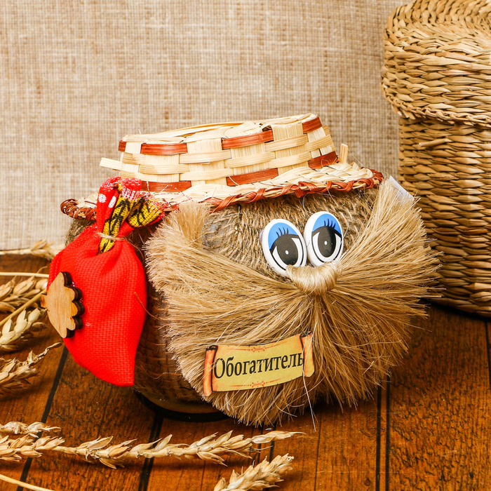 Оберег «Малютка Обогатитель», 15 см, микс