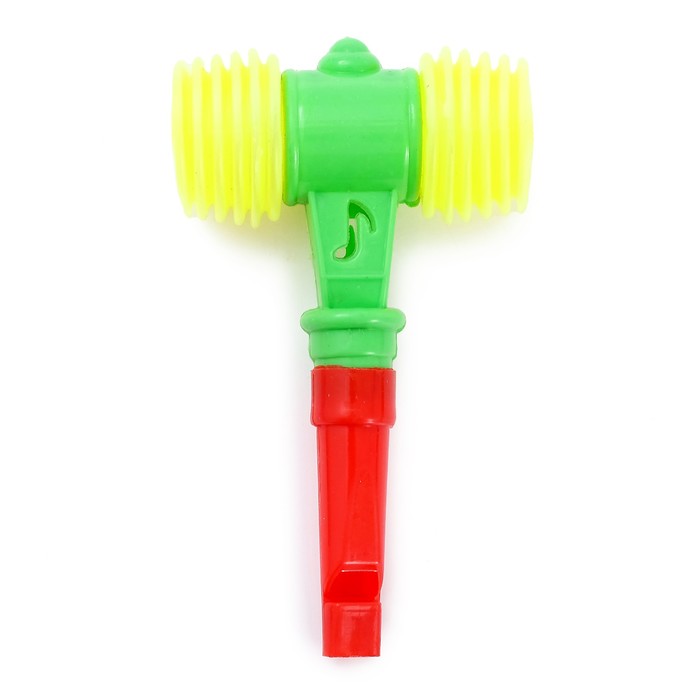 Молоток-пищалка со свистком, цвета МИКС