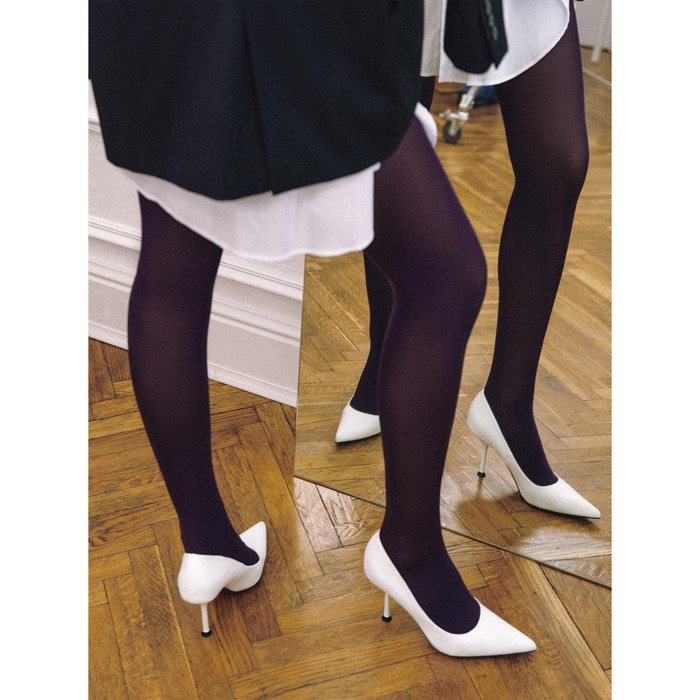 

Колготки женские TRENDY MELANGE, размер 3, цвет melanzana