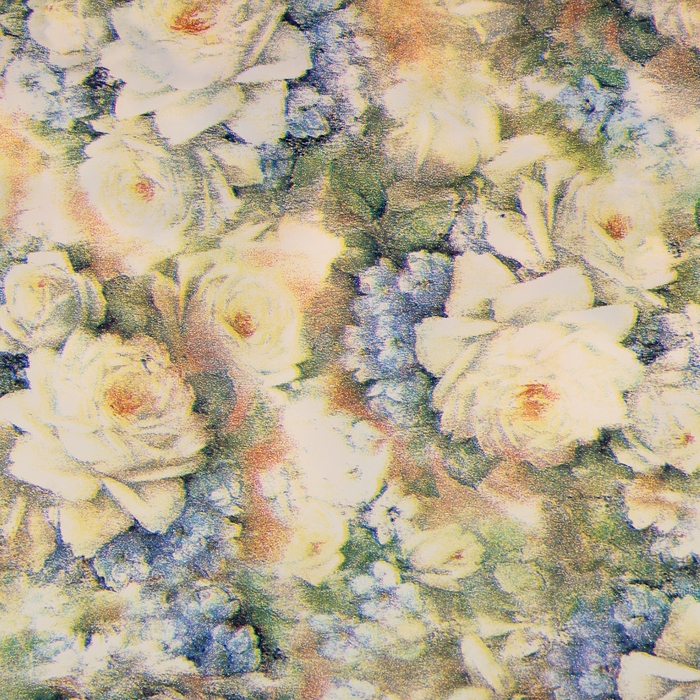 Бумага упаковочная "Пышные цветы", 52 х 76 см