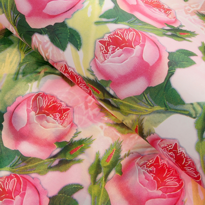 Бумага упаковочная &quot;Цветочное настроение&quot;, 52 х 76 см