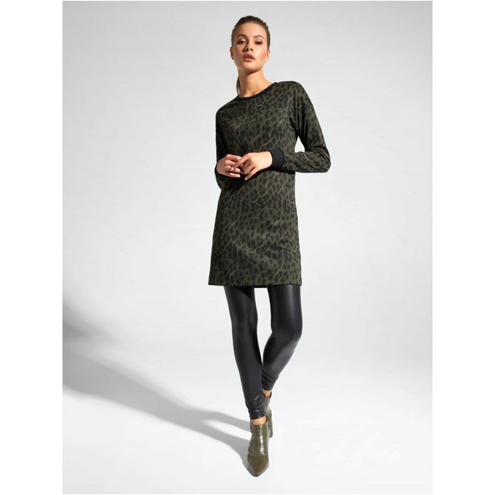 

Платье женское, размер XS, цвет khaki leo
