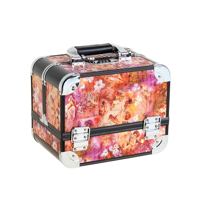 Шкатулка-сундучок "Рай на земле" сиреневая