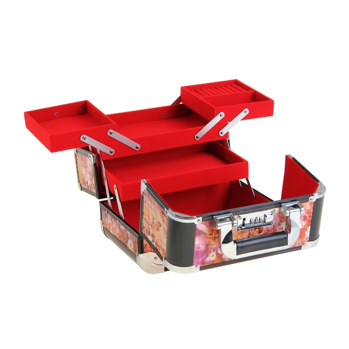 Шкатулка-сундучок "Рай на земле" сиреневая