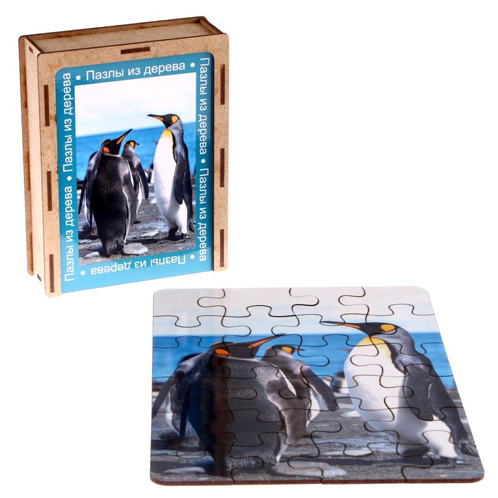 Пазл серия фантазия «Пингвин», 24 детали, размер — 28 × 18,5 см пингвин 24 см m0071