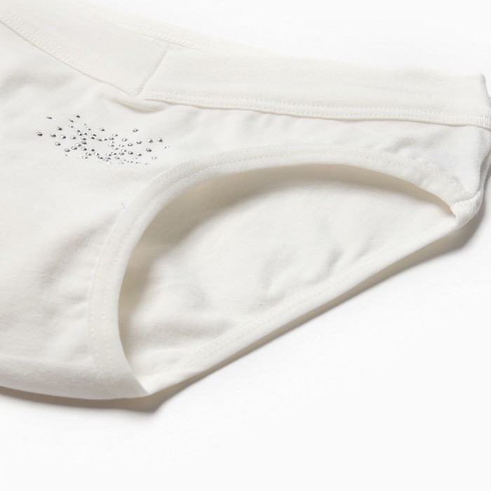 

Трусы для девочки, цвет кремовый, рост 140-146 см