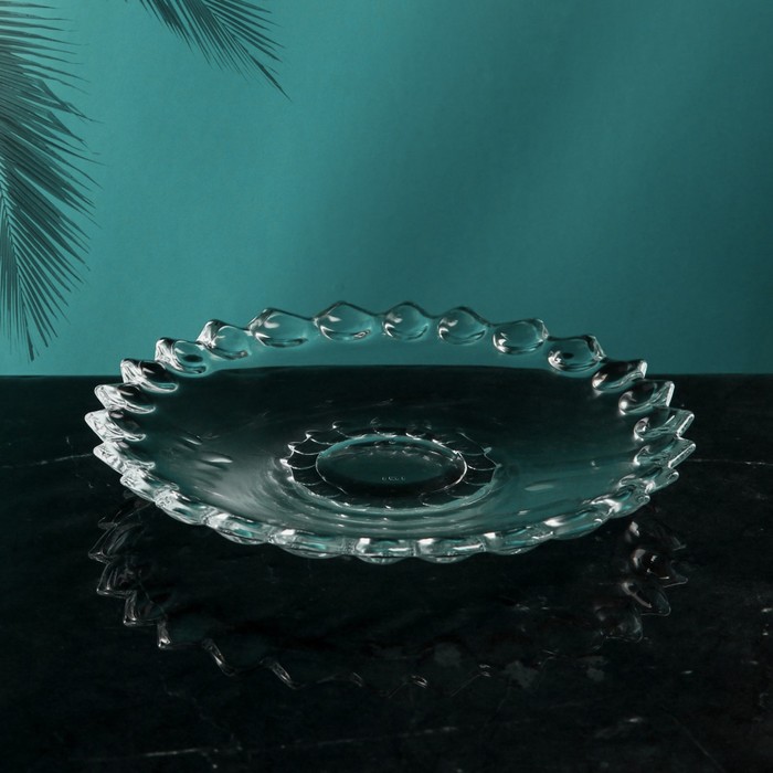 Тарелка стеклянная «Ягут», Иран
