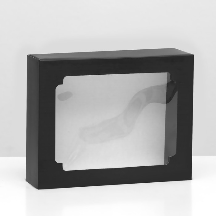 Коробка самосборная, крышка-дно, с окном, «Малевич» 18 х 15 х 5 см коробка подарочная крышка дно с окном праздничное волшебство 18 х 15 х 5 см