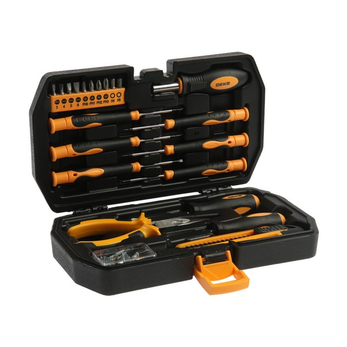 Набор инструментов универсальный для дома DEKO DKMT61, 61 предмет набор инструментов 61 предмет er tk61 tool kit для дома для авто