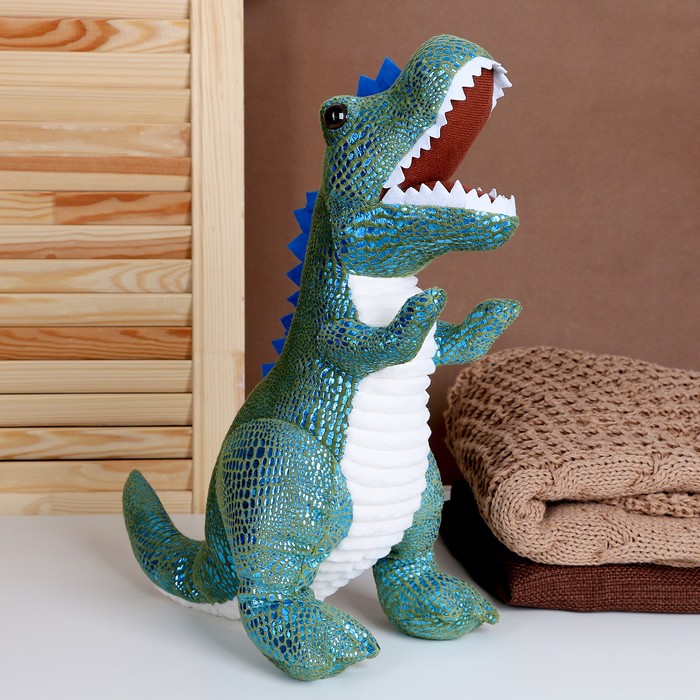 Мягкая игрушка «Динозавр», 37 см игрушка мягкая динозавр с гребнем 30 см