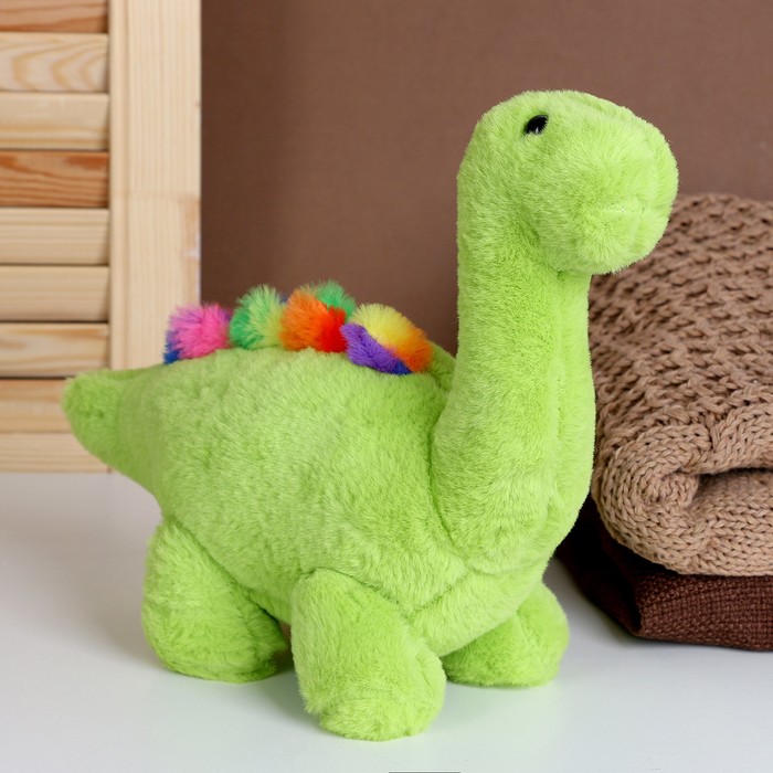 Мягкая игрушка «Динозаврик», 25 см мягкая игрушка желтый динозаврик 25 см