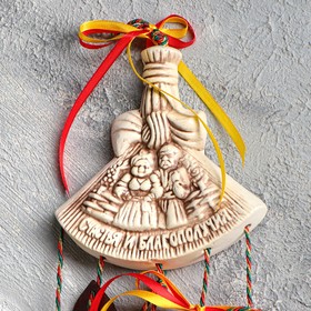 

Оберег "Веник счастья", микс