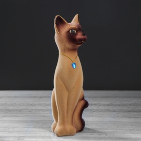 

Копилка "Кот Кузя", покрытие флок, бежевая, 27 см, микс