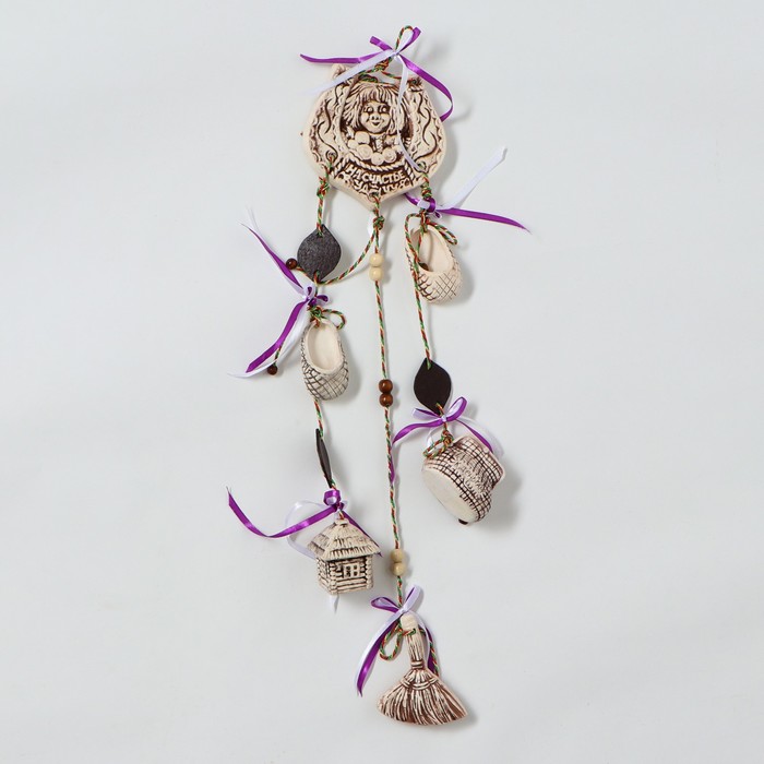 Оберег "Подкова счастья" 6 предметов, микс