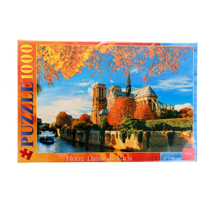 Пазлы "Нотр Дам де Пари", 1000 элементов