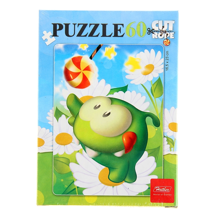 Пазлы Cut the Rope, 60 элементов