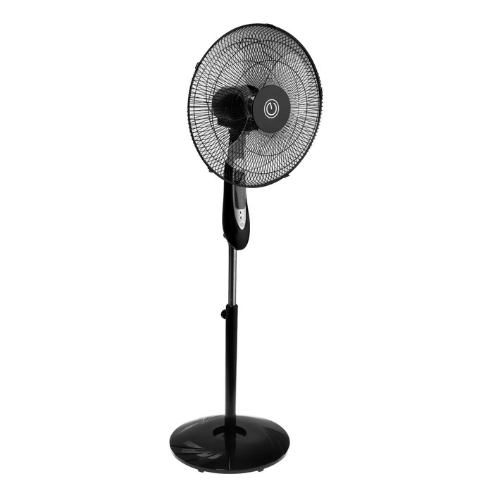 Вентилятор ENERGY ELEGANCE EN-1617, напольный, 50 Вт, 3 скорости, 40 см, чёрный вентилятор напольный energy elegance en 1617 50вт 3 режима черный