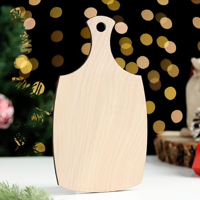 фото Доска разделочная сувенирная "символ года.богатства, деньги в дом!", 20х11 см дарим красиво