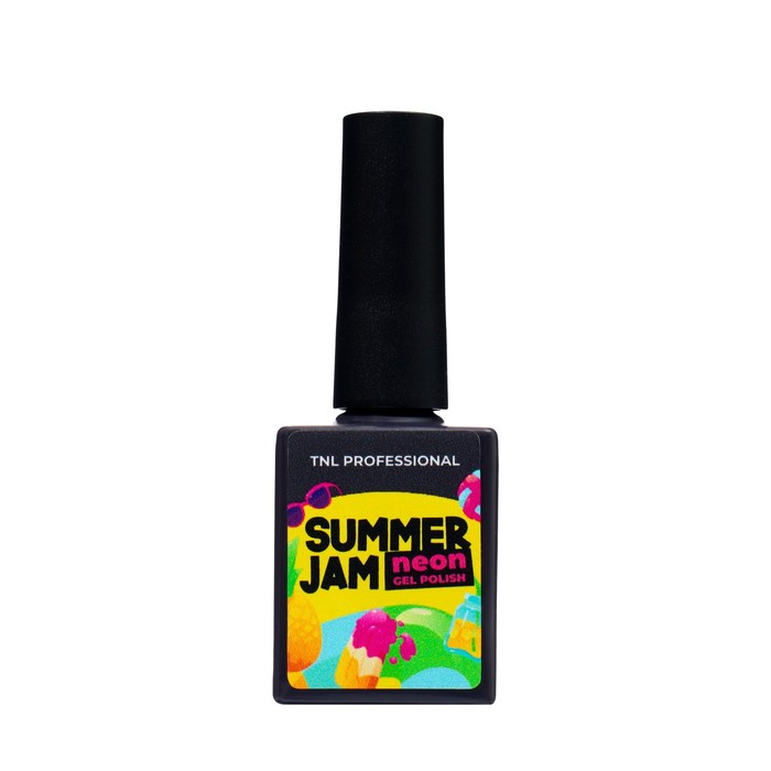 фото Гель лак tnl neon summer jam неоновый малиновый №08, 10 мл tnl professional