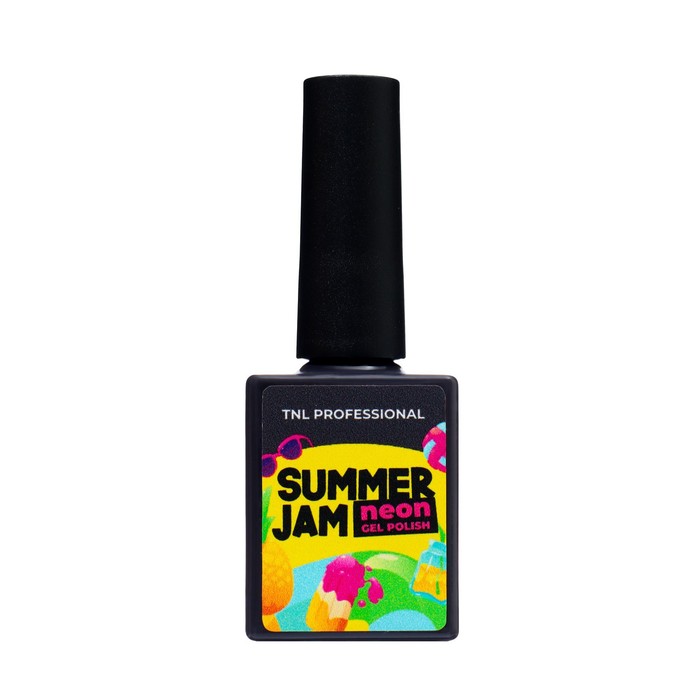

Гель лак TNL Neon Summer Jam неоновый арбуз №10, 10 мл